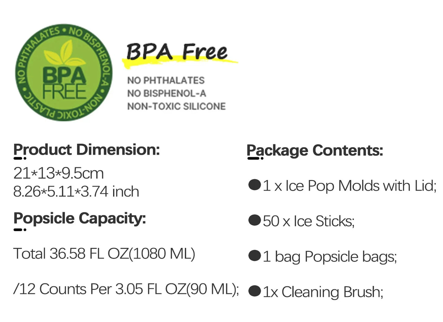 Summer DIY Ice Cream Tools With Wooden Sticks Silicone Popsicle Molds Kitchen Accessories Quench Thirst Snacks for Children