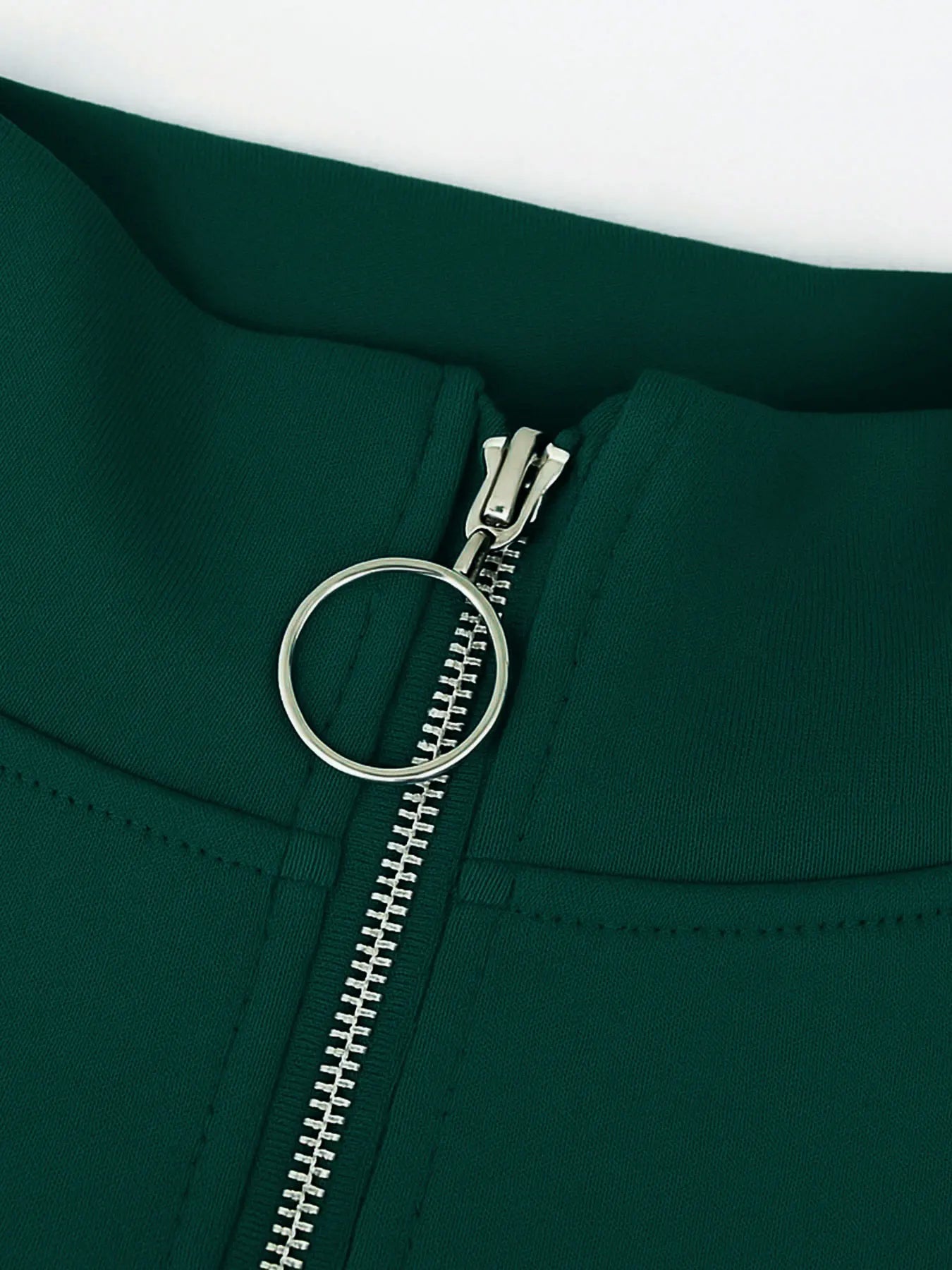 Women’s 2 Piece Tracksuit Set Zip-Up Top + High Waist Pants Side Stripe Casual Outfit Viralgem Store