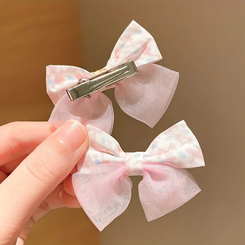 10 Pieces of Sweet Pink Hairpins Are Cute and Versatile