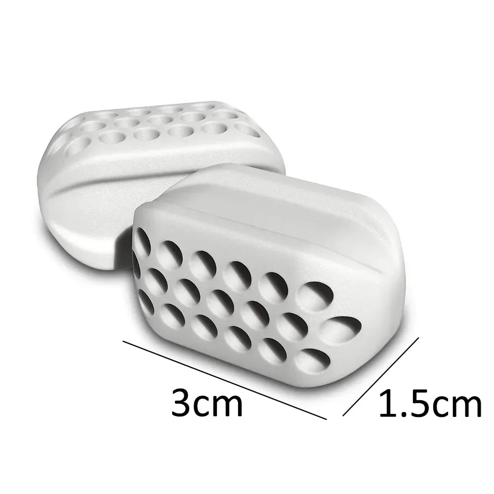 2PCS Silicone Jaw Exerciser Facial Toner & Jawline Fitness Ball Neck Toning Equipment Facial Beauty Tool Double Chin Exerciser Viralgem Store