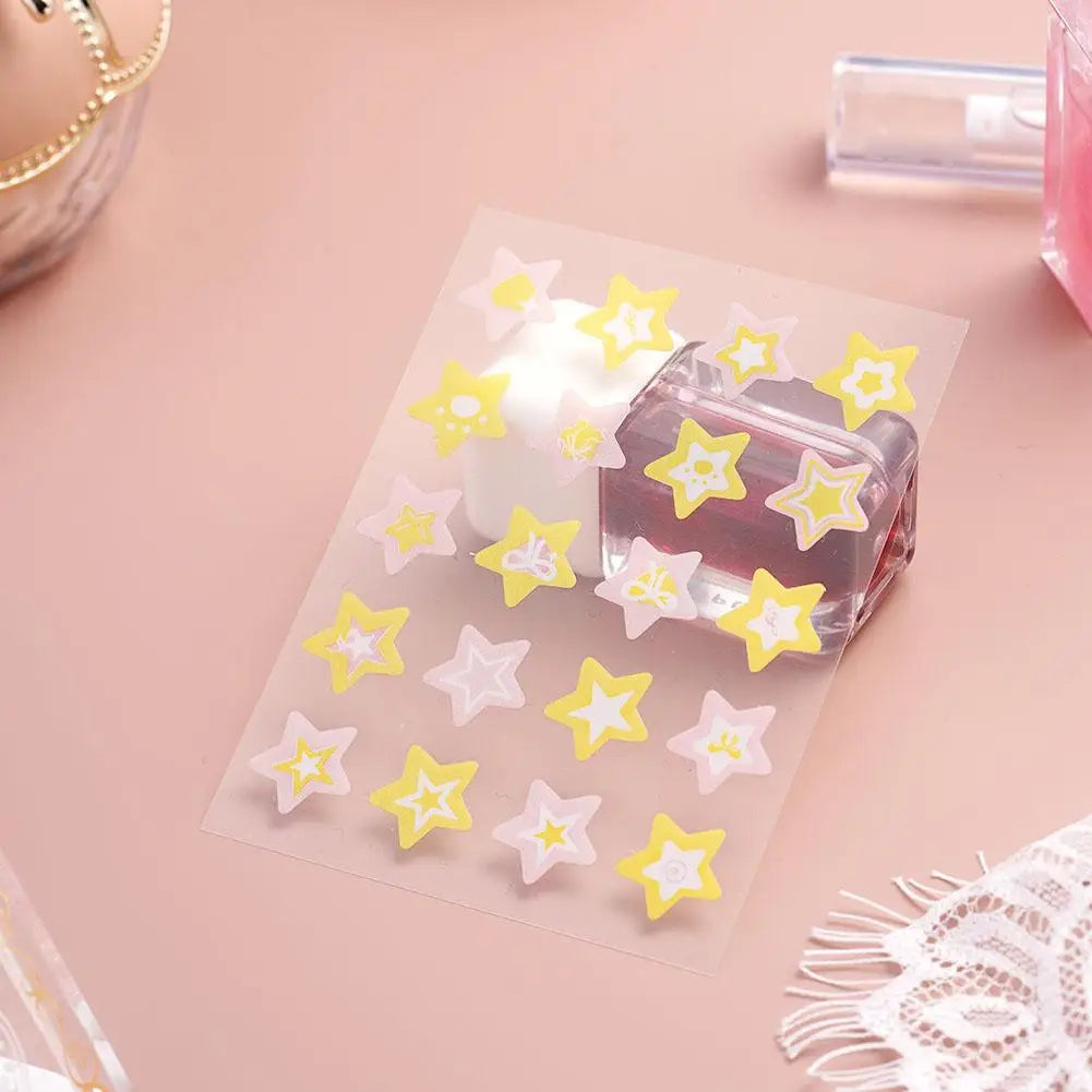 1PC Colorful Star Shaped PE Pimple Patches Acne Invisible Removal Skin Care Stickers Concealer Face Spot Beauty Makeup Tools