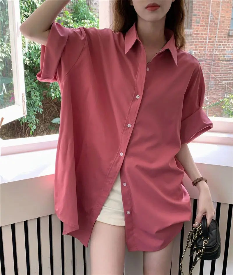 XEJ Elegant and Youth Woman Blouses Oversize Shirts Woman Summer Women's Clothing Spring 2022 Short Hand Shirt Youth Blouses