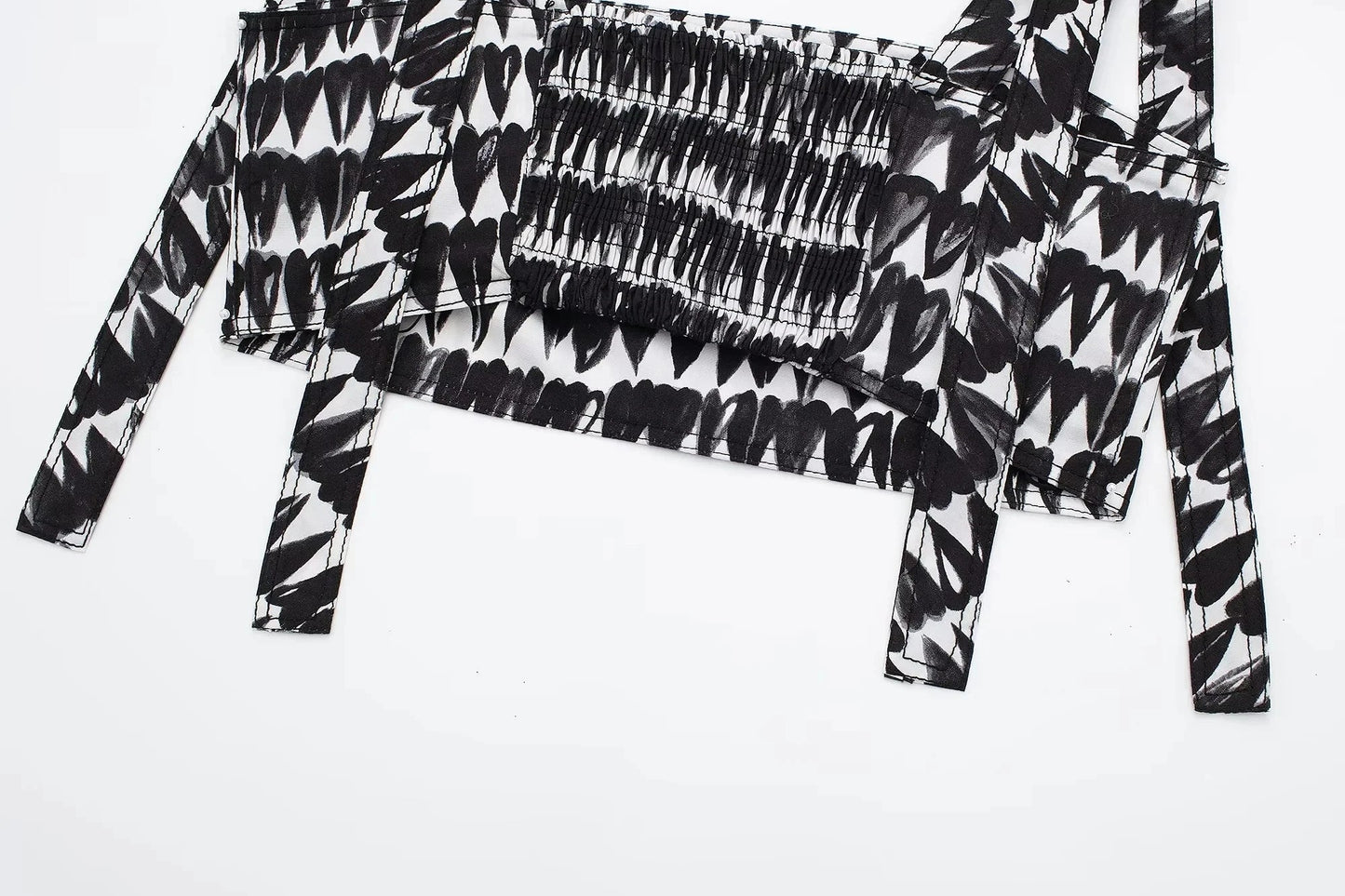 TRAFZA Women Fashion Geometric Print Skirt Zipper Fly High Waist Slim Midi Skirts Vintage Y2k 2024 Women Casual Streetwear TRAF Viralgem Store