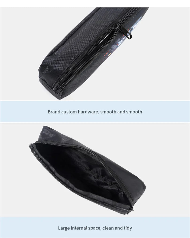 3pcs/Set Backpack Harajuku Dinosaur 3D Print School Student Bookbag Anime Laptop Daypack Lunch Bag Pencil Case