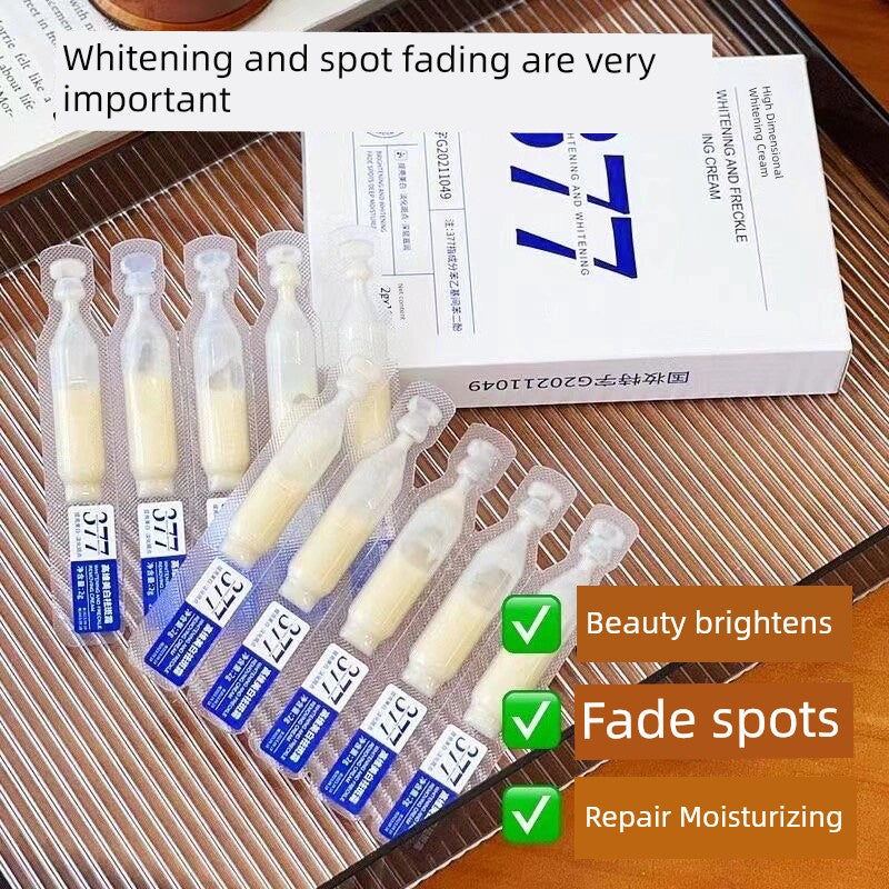 377 Whitening and Freckle Removing Essence Oil Nicotinamide VC Anti-Oxidation Anti-Yellow Brightening Cream Official Flagship Store