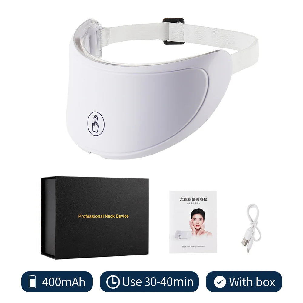 7 Colors Photon Facial LED Mask Red Light Therapy Anti Aging Face Neck Beauty Mask Relaxation Treatment Anti-Wrinkle Skin Care Viralgem Store