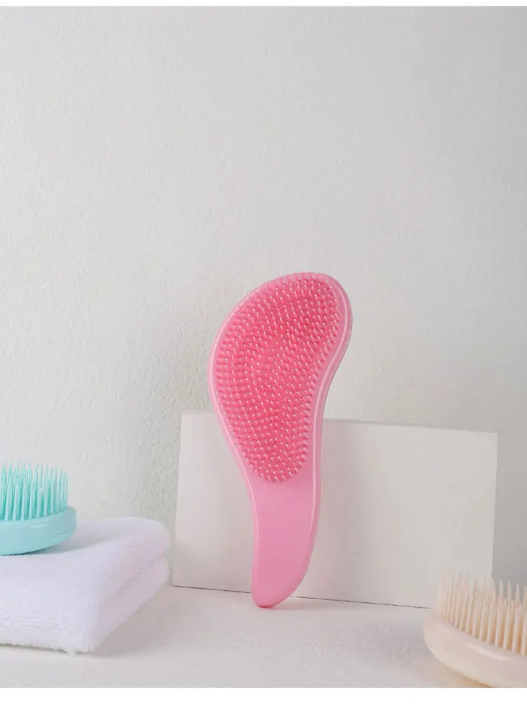 1pc Magic Detangling Comb Anti-static Massage Hair Brush Tangle Detangle Air Cushion Hair Brush Salon Barber Hair Styling Tools