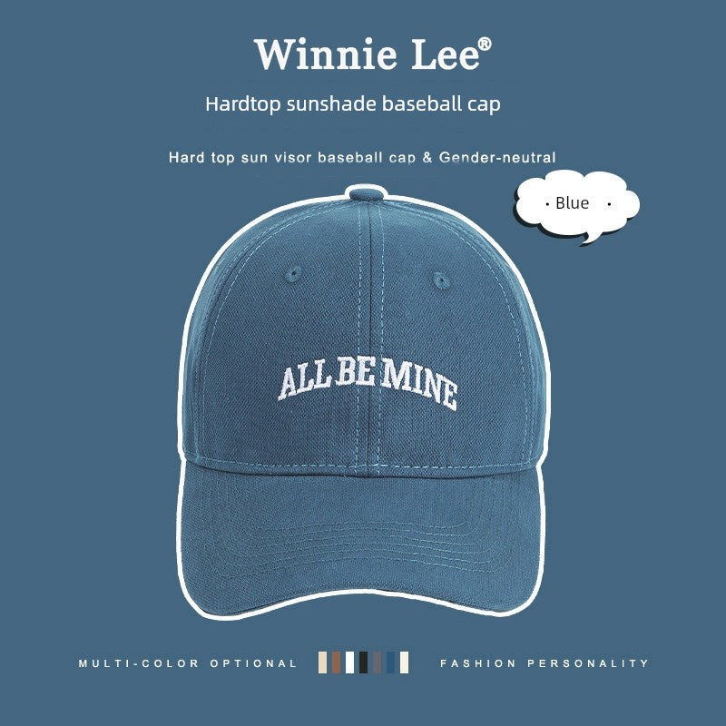 Winnie Lee Face-Looking Little Girl Deepening Hard Top Hat