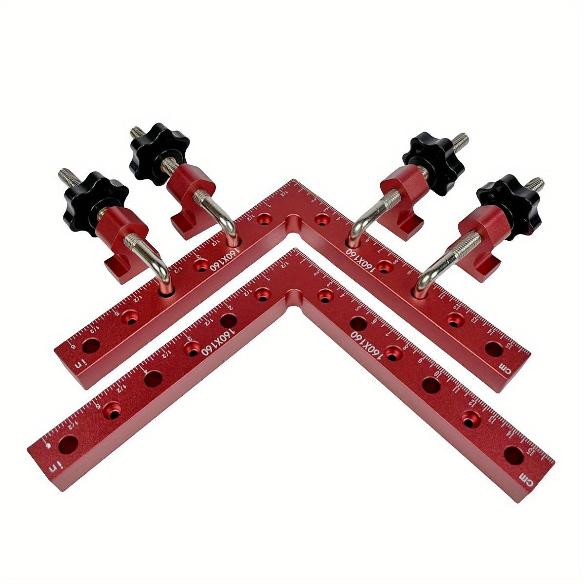 3/6pcs 90 Degree Positioning Squares Right Angle Clamps - Aluminum Alloy Carpenter Corner Clamping Square Tool Viralgem Store