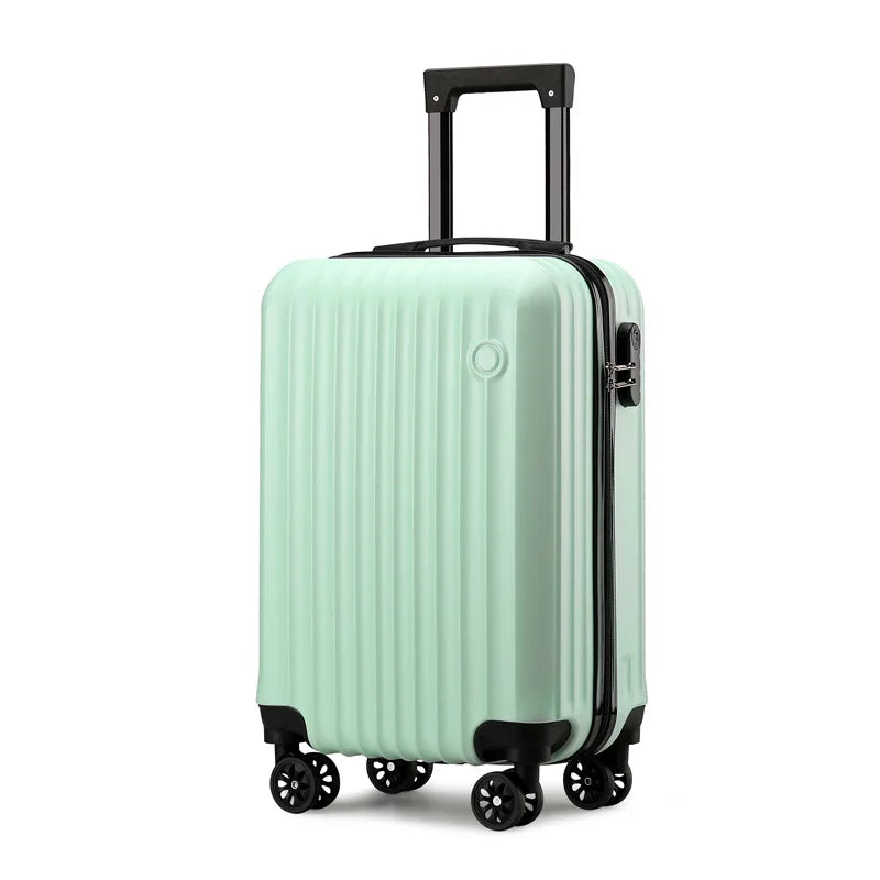 1 Piece, 20inch Luggage Suitcase, Trolley Case, Combination Lock, Universal Wheels, Pc Hard Shell Material, Layered Storage Viralgem Store