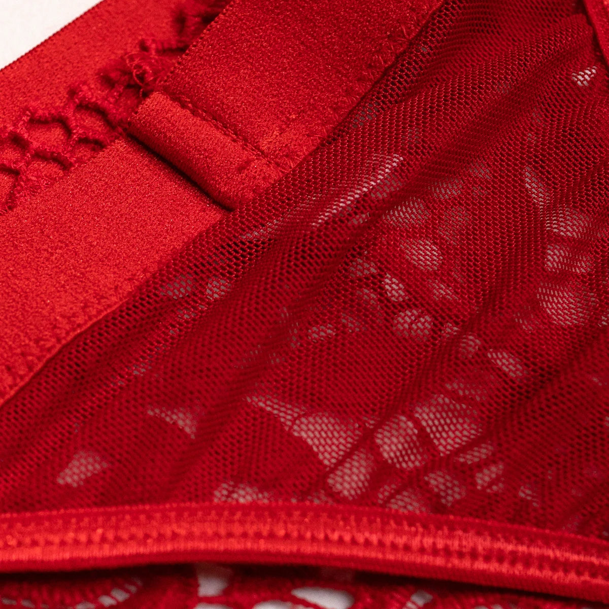 Yimunancy 2-Piece Flroal Lace Erotic Set Women Cut Out  Fashion Chain Decorated Lingerie Set Sexy Brief Kit Viralgem Store