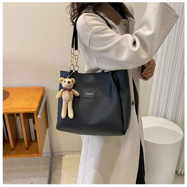 1PC Summer New make-up Bag Simple Shoulder Tote Bag