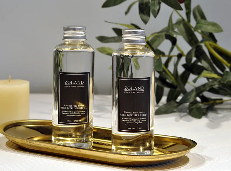 150ML Aromatherapy Plant Essential Oil Reed Diffuser Refill Home Perfume Air Freshener Fragrance for Lncense Machine