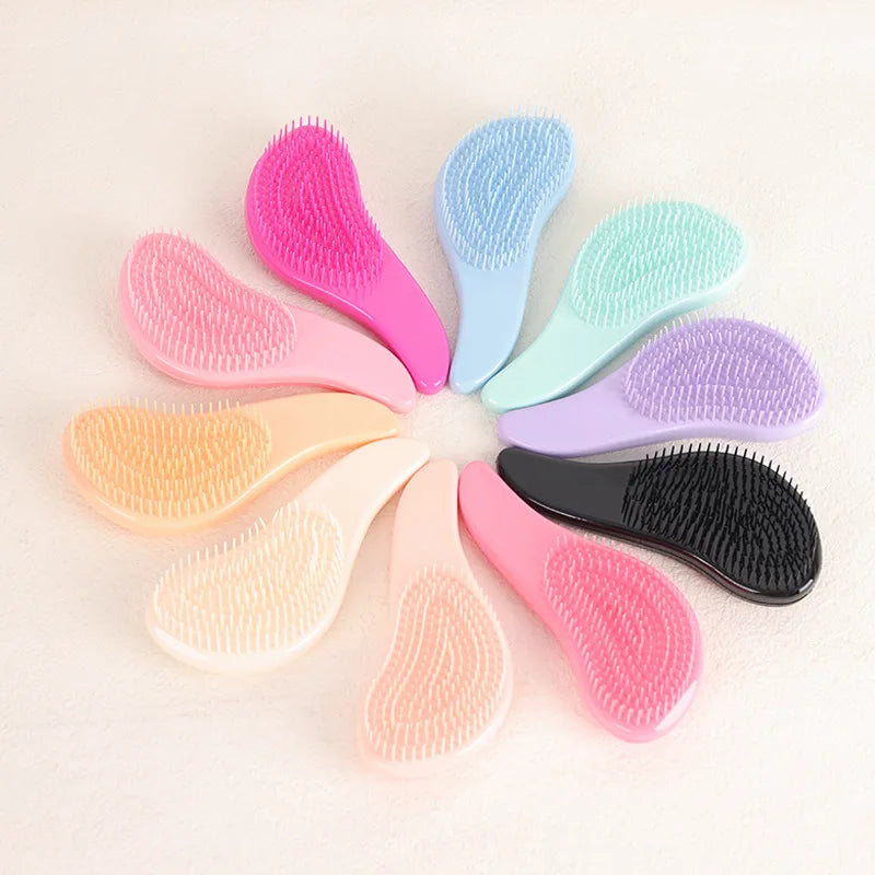 1pc Magic Detangling Comb Anti-static Massage Hair Brush Tangle Detangle Air Cushion Hair Brush Salon Barber Hair Styling Tools