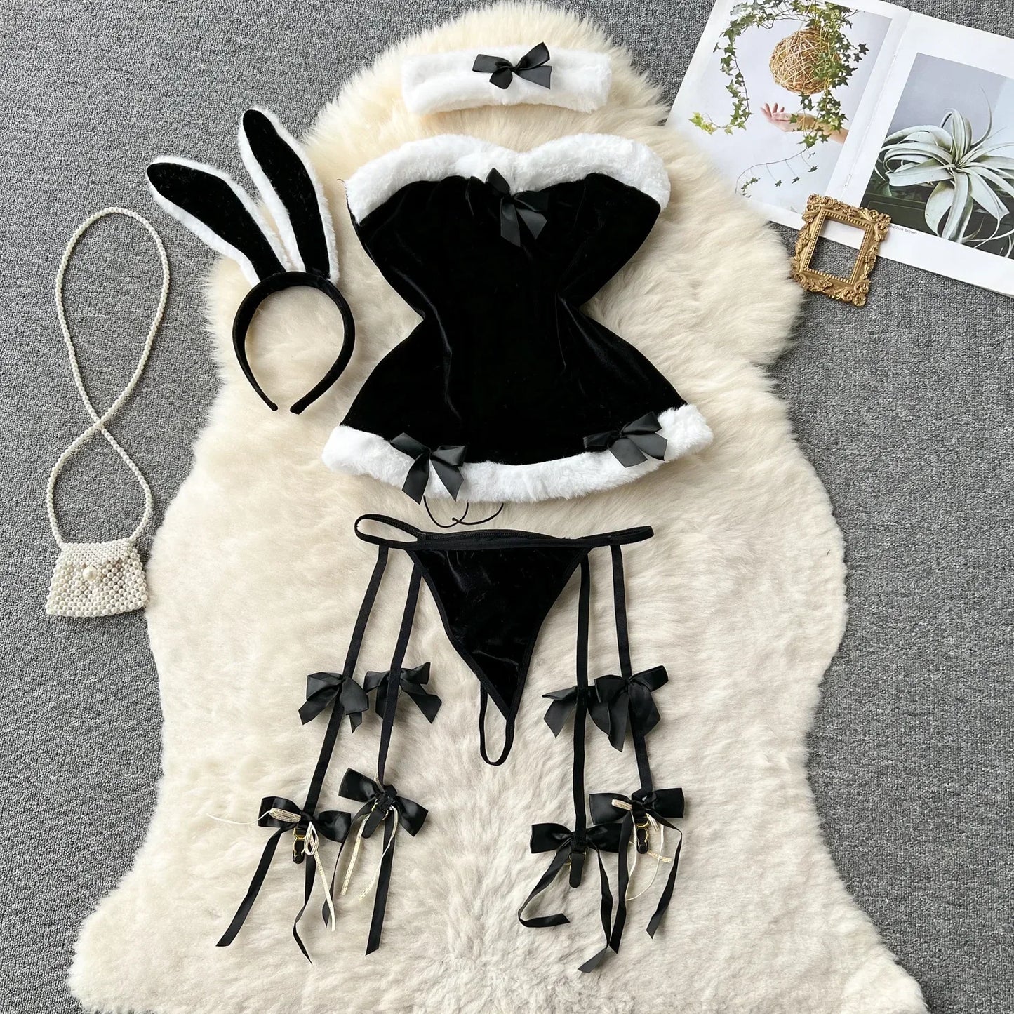 Tornova Sexy Uniform Lingerie Set Women's Underwear Sexy Lingerie Outfit Bra Sexy Set Lingerie Exotic Play Uniform Underwear Set