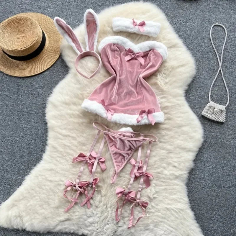 Tornova Sexy Uniform Lingerie Set Women's Underwear Sexy Lingerie Outfit Bra Sexy Set Lingerie Exotic Play Uniform Underwear Set