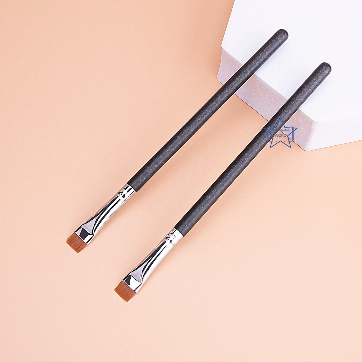 212 Flat Eyebrow Brush Ultrathin Eyebrow Makeup Brushes Flat Eyeliner Brush Thin Eye Liner Brow Contour Beauty Brush Tool