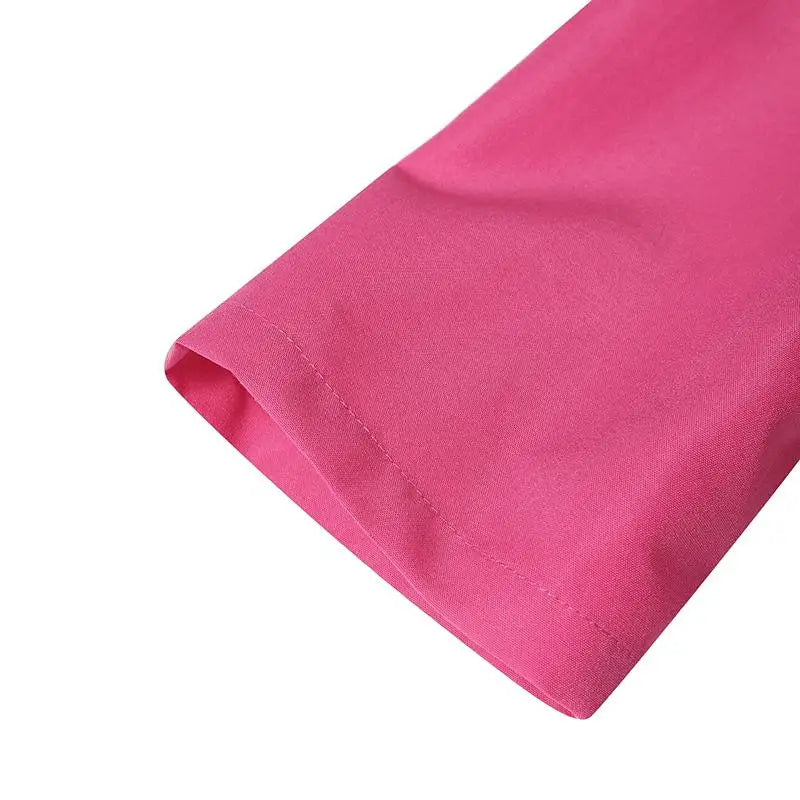 VONDA Plus Size 5XL Long Sleeve Shirt Dress Elegant Women Ruffled Sundress Buttons Solid Color Casual Lapel Belted Party Vestido