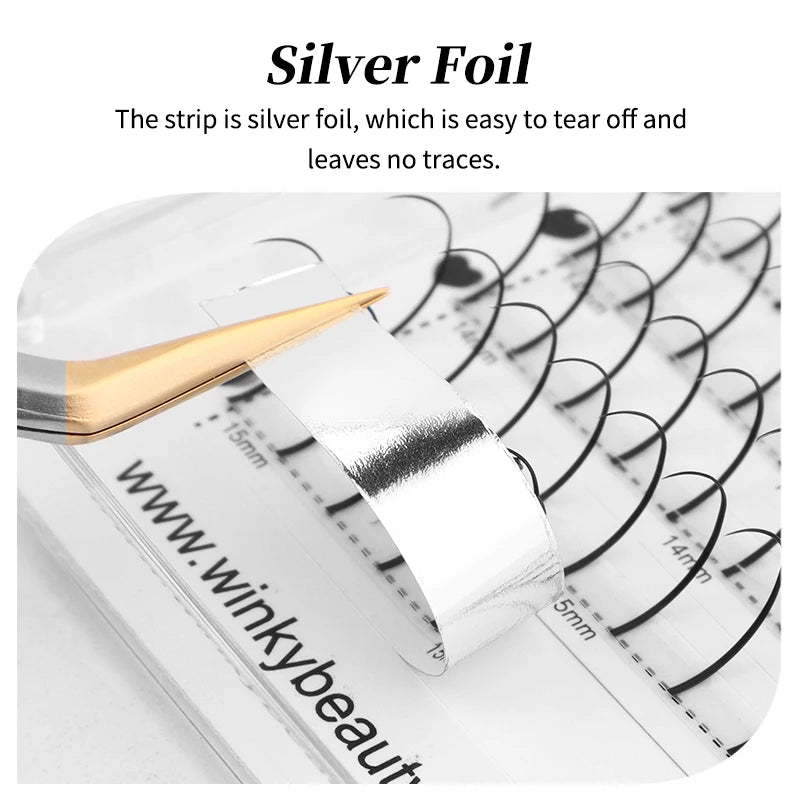 winky beauty 12Rows A/M Shape Spikes Lashes Individual Wispy Premade Fans Eyelash Extension Self-Grafting Makeup False Eyelashes Viralgem Store