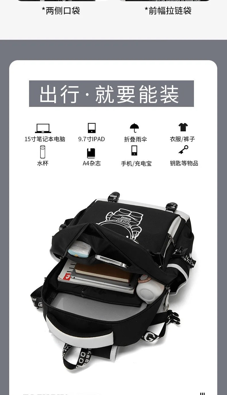 Waterproof Luminous Kids Backpack Children School Bags For Boys Orthopedic School Backpack Primary Schoolbag Book Bag Mochila Viralgem Store