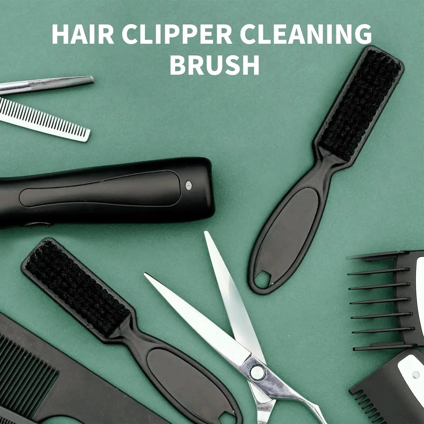 3pcs/6Pcs Hair Styling Nylon Brush Barber Clipper Brush Clipper Trimmer Cleaning Brush Beard Brush Cleaning Styling Brush Tool Viralgem Store