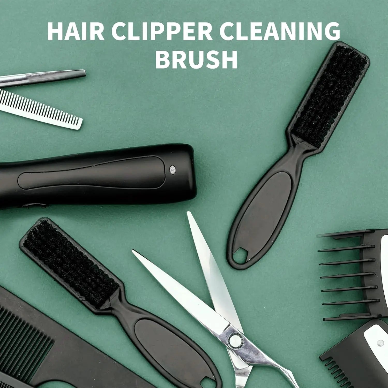3pcs/6Pcs Hair Styling Nylon Brush Barber Clipper Brush Clipper Trimmer Cleaning Brush Beard Brush Cleaning Styling Brush Tool Viralgem Store