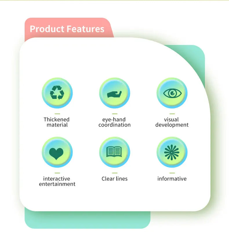 70 Patterns Step-By-Step Learning Simple Drawing Card Book, Reusable Graffiti Set, Cartoon Educational Line Drawing Introductory Enlightenment, Kindergarten Art Activity Teaching Aids, Drawing Skills and Pen Control Training