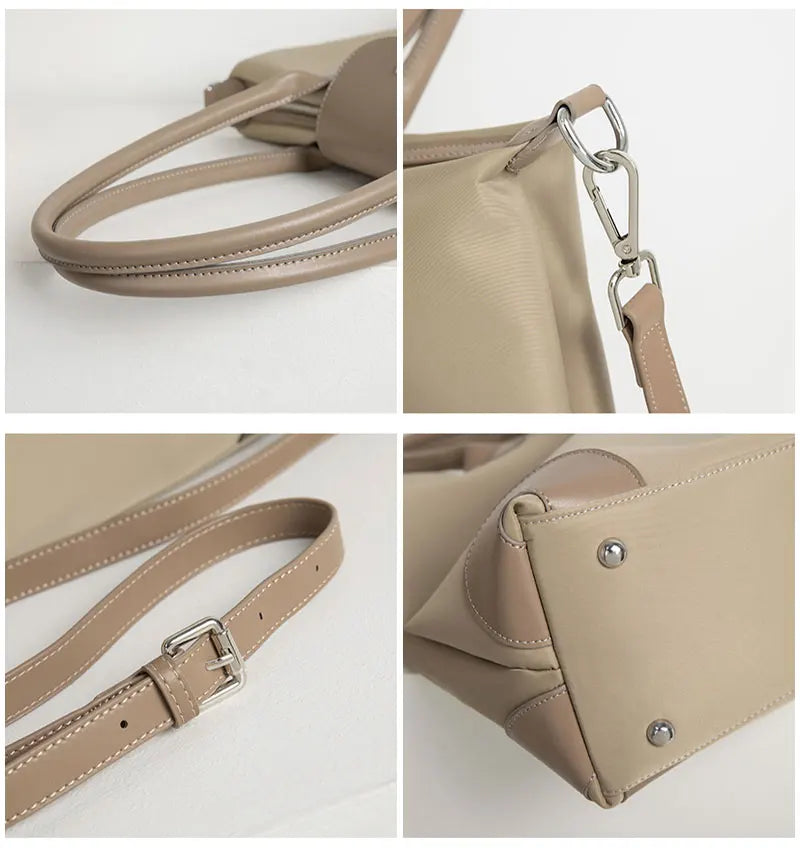 Women's Tote Bag Large Capacity Waterproof Oxford Cloth Women Shoulder Bag Luxury Designer Crossbody Bags Foldable Handbags Viralgem Store