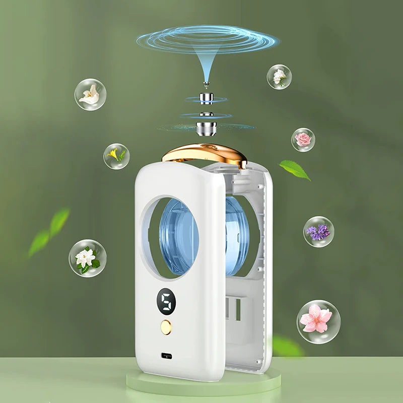 Xiaomi Smart Aromatherapy Machine Air Freshener Purifier Automatic Sprayer Essential Oil Perfume Diffuser Living Room Deodorizer Viralgem Store