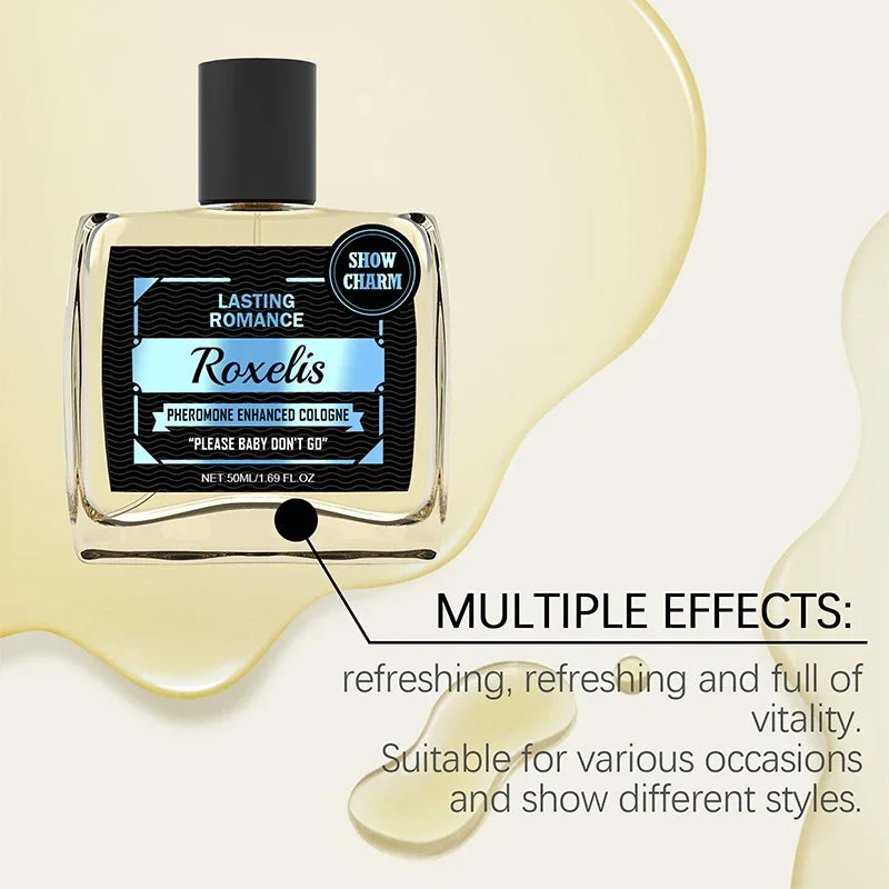 50ml Men Pheromone Cologne Top Herloss Original Charm Confidence 100ml Gentleman Dating Attract Women Temptation Lasting Perfume