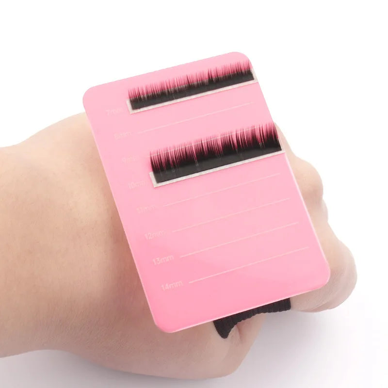 Acrylic Eyelash Display Palette Grafting false lashes Pallet Bandage Lash Glue Pad Eyelash Stand Holder Extension Makeup Tools Viralgem Store