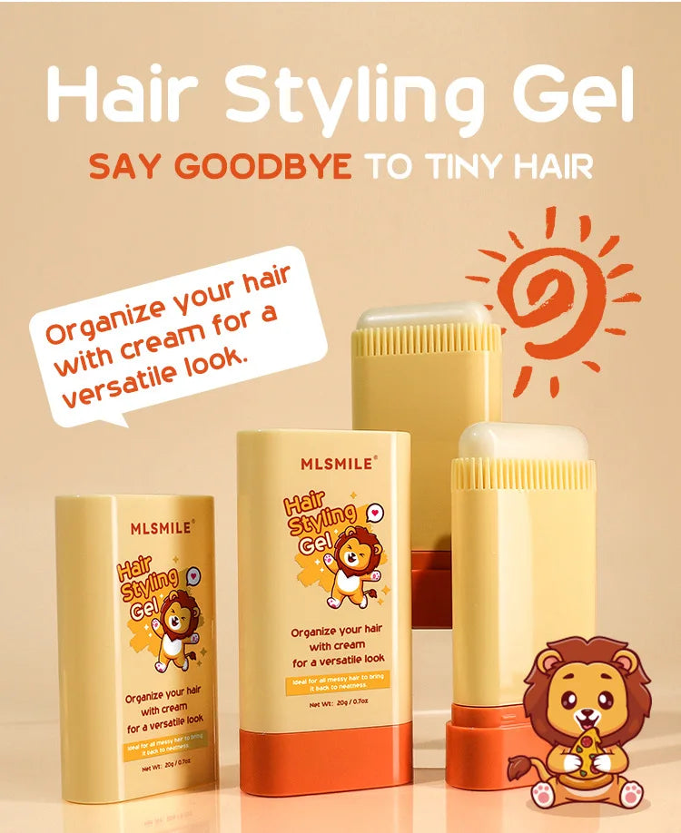 20g Hair Wax Stick Comb Teeth Hair Styling Cream Anti-Frizz for Men Women Children Edge Curly Hair Styling Product Viralgem Store