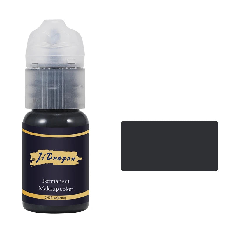 15ml Tattoo ink Pigment Color Paint Set Mix Permanent Makeup Microblading Eyebrow Lip Eyeliner SMP Beauty PMU Body Art Supplies