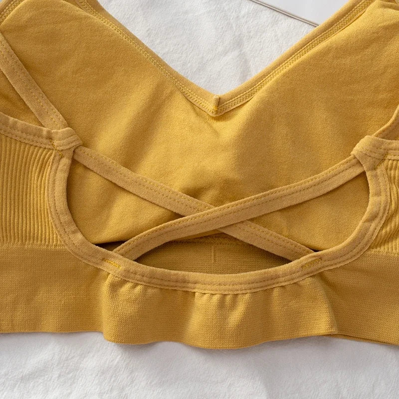 Women Tank Top Push Up Bra Tube Tops Seamless Brassiere Crop Top SexyIntimates Lingerie for Female Underwear Backless Bralette Viralgem Store