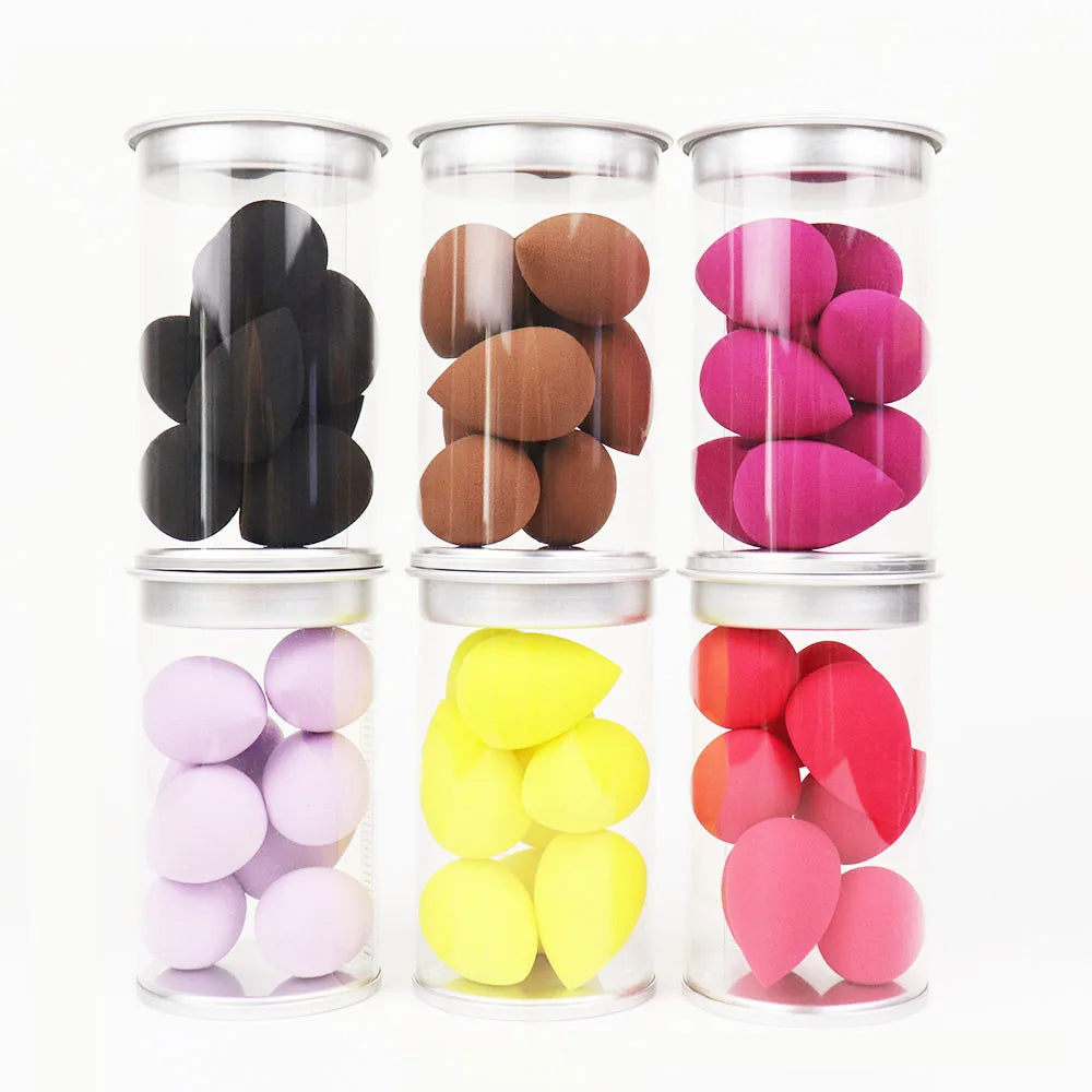 8Pcs Mini Makeup Sponge Face Beauty Cosmetic Powder Puff for Foundation Cream Concealer Make Up Blender Tool with Storage Box Viralgem Store