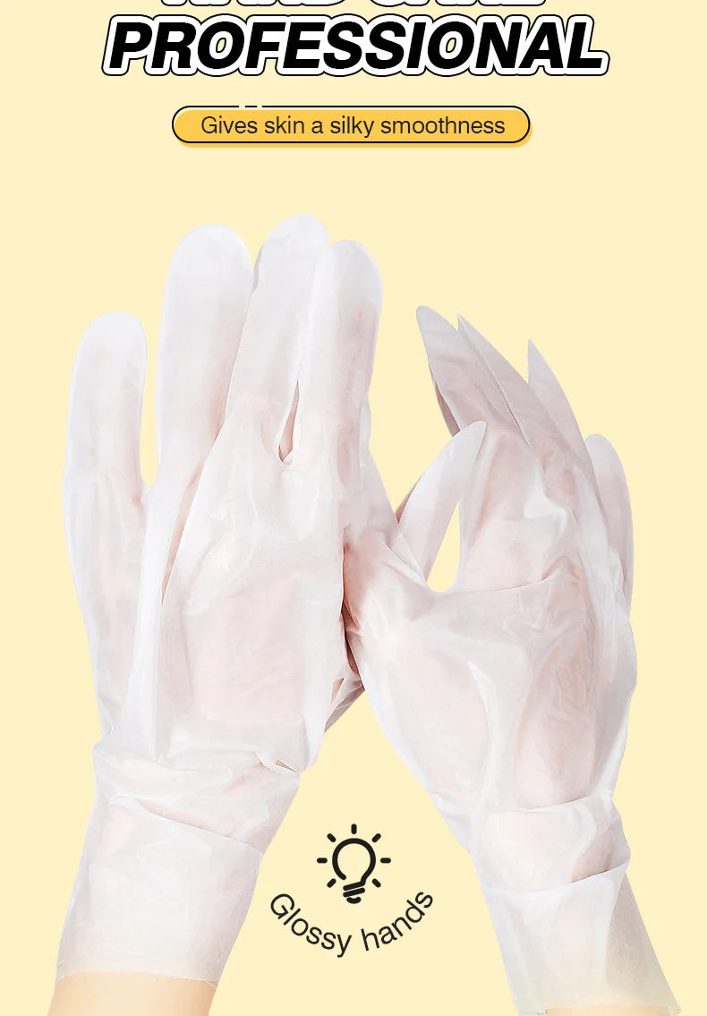 10 Pairs Honey Hand Mask Hands skincare Masks Moisturizing Nourishing Hydrating Tendering Smoothing Hands Skin Care Products Viralgem Store