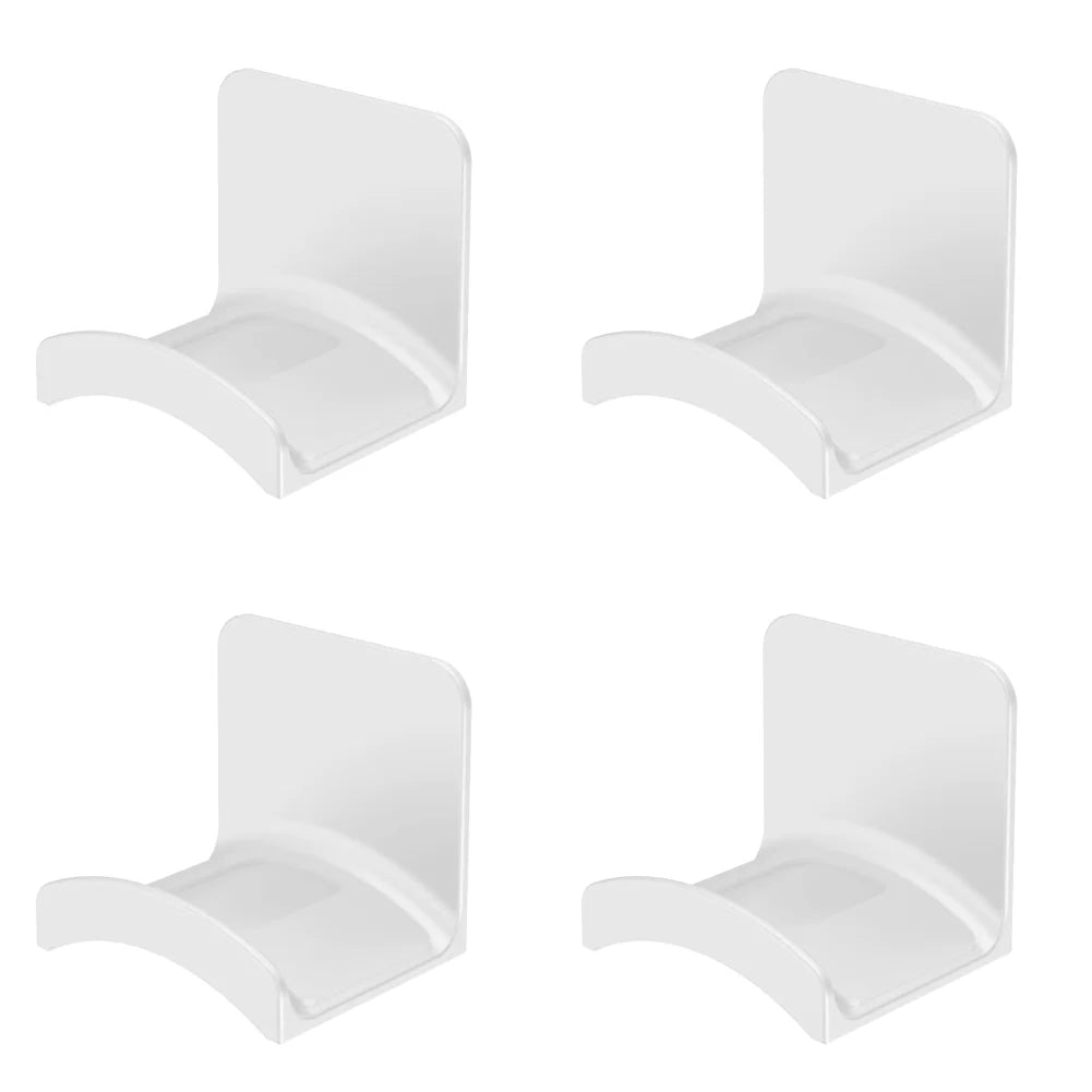 Universal Headphone Stand Adhesive Headphone Hanger Headphone Holder for Easy Damage-Free Wall Desk Or PC Mounting