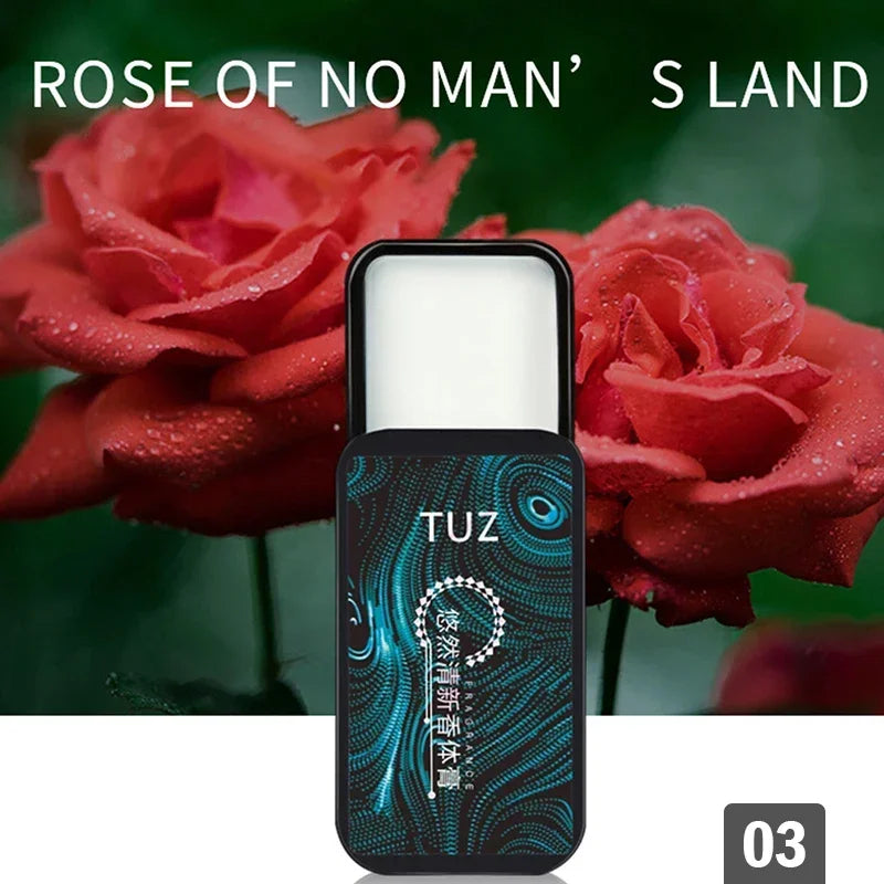 1PCS Portable Solid Perfume Set Fragrance Women Men Balm Fresh Natural Longlasting Deodorant Body Antiperspirant Reverse Paris