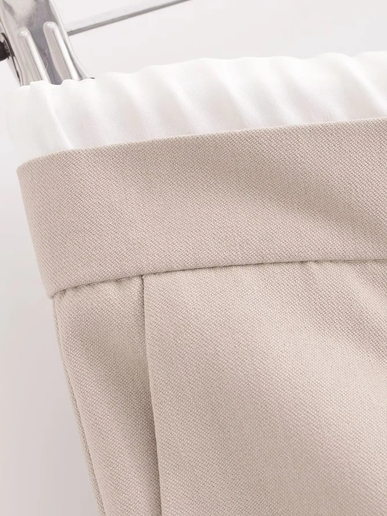 YENKYE Women Adjustable Double High Elastic Waist Wide Leg Pants With Drawstring Female Office Wear Casual Trousers pantalones