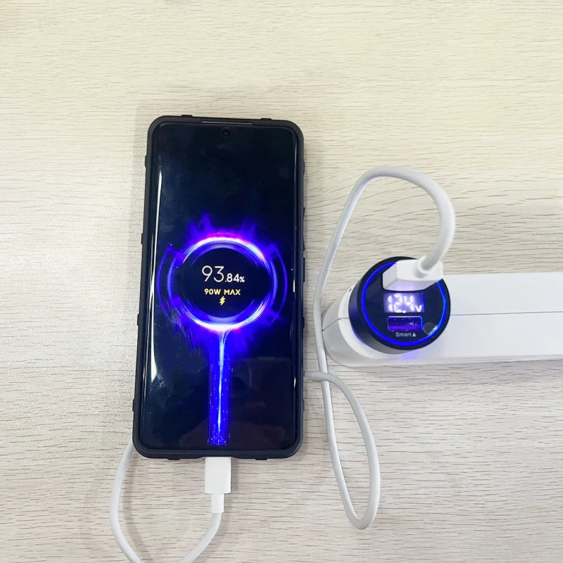 120W Xiaomi USB Type C Car Charger 67W 6A Turbo Fast Charging Adapter For Mi 14 13 13T 12 Pro Redmi Note K60 IPhone 16 15 Charge Viralgem Store