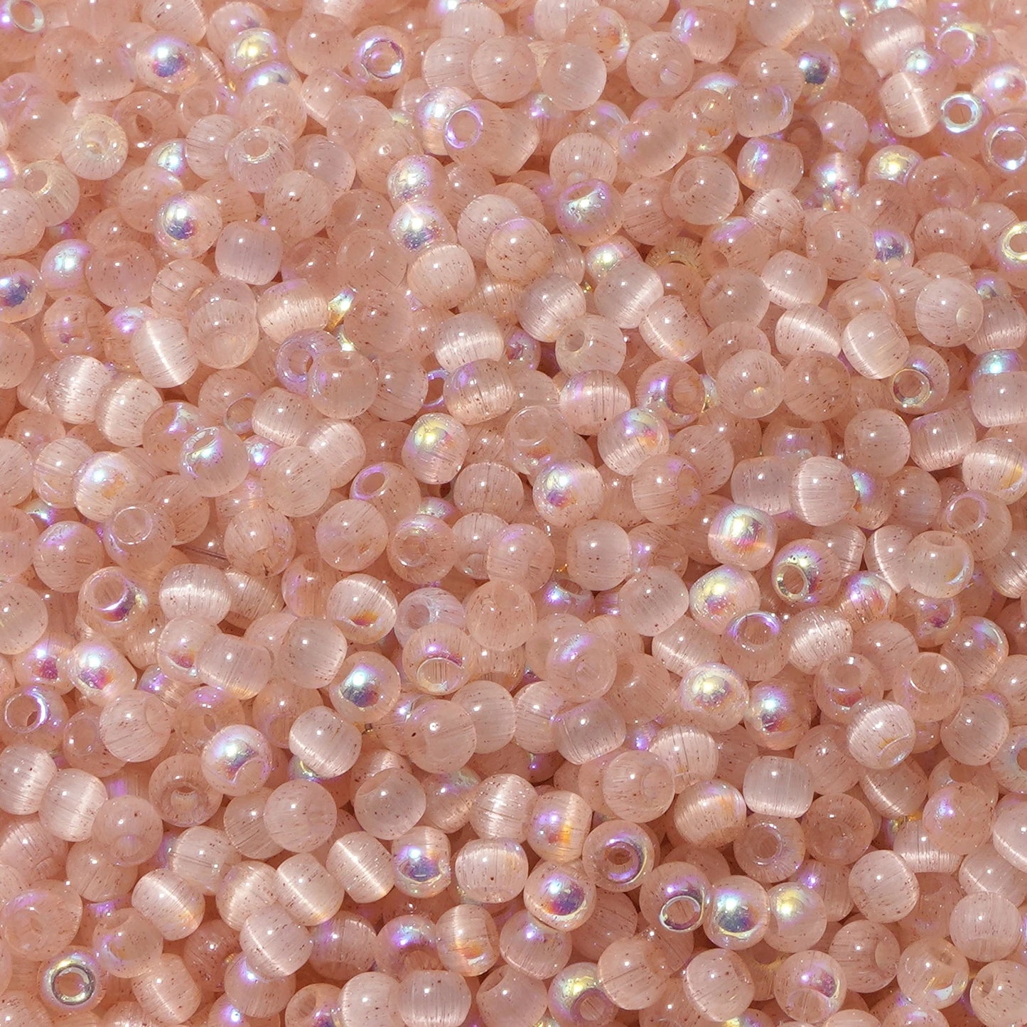 150 Cat Eye Glass Beads 4mm In Various Colors (blue, pink, yellow, green) For DIY Jewelry Making, Necklace Handicrafts, Bead Emb