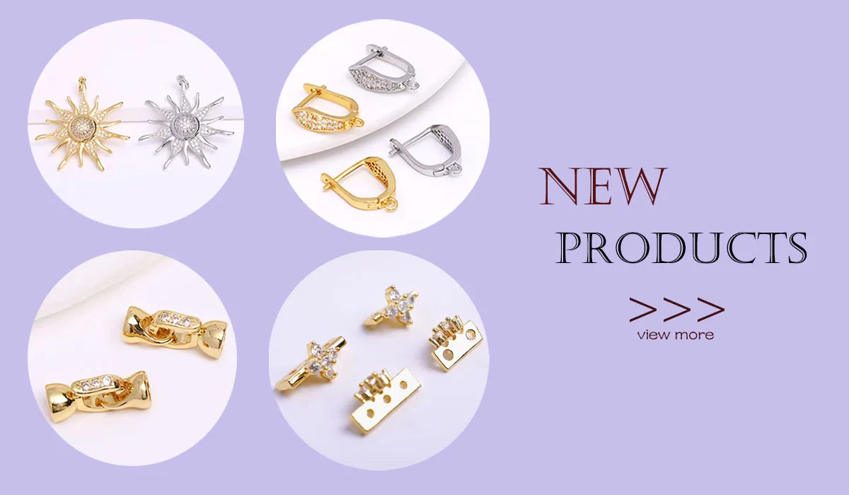 4/5.5MM Brass Cord Ends 18K Gold Plated Clam Shell Bead Tip Ball Chain Crimp Findings For DIY Beading Jewellery Making Supplies