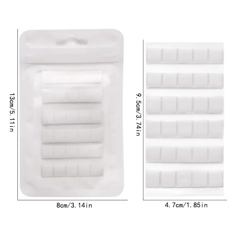 Acrylic nail practice stand, magnetic nail tip art display stand, nail enhancement tool with reusable adhesive putty clay, used