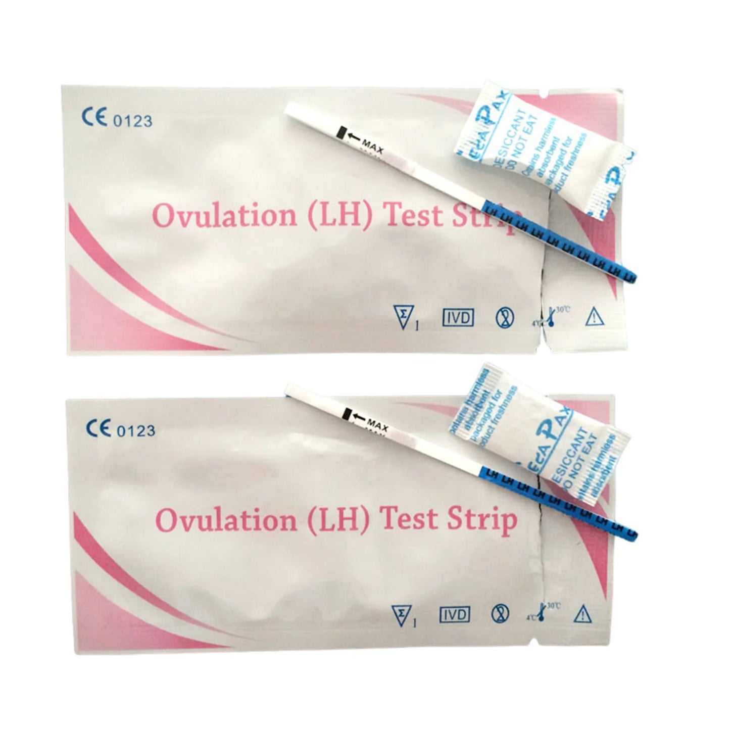 10/20/50pcs Ovulation Test Strips Clean Background & Clear Results LH Strips for Women Home Testing
