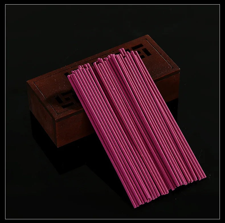 1Box about 50Pcs Mini Incense Stick with A Small Holder Lots of Scents