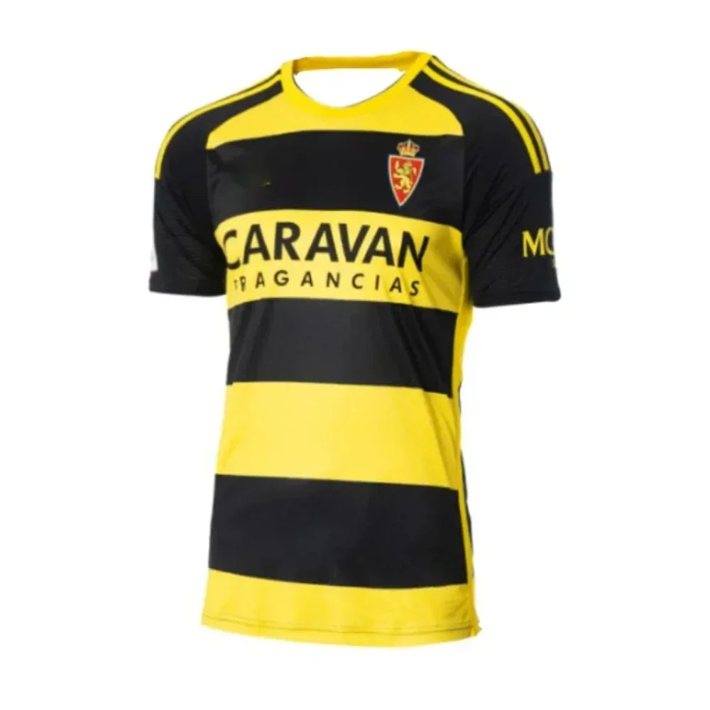 2025 Hot Selling Spain Real Zaragoza Retro Football Shirt Short Sleeved Jersey Home Jersey Unisex Men 3D T-shirt Jersey Printing