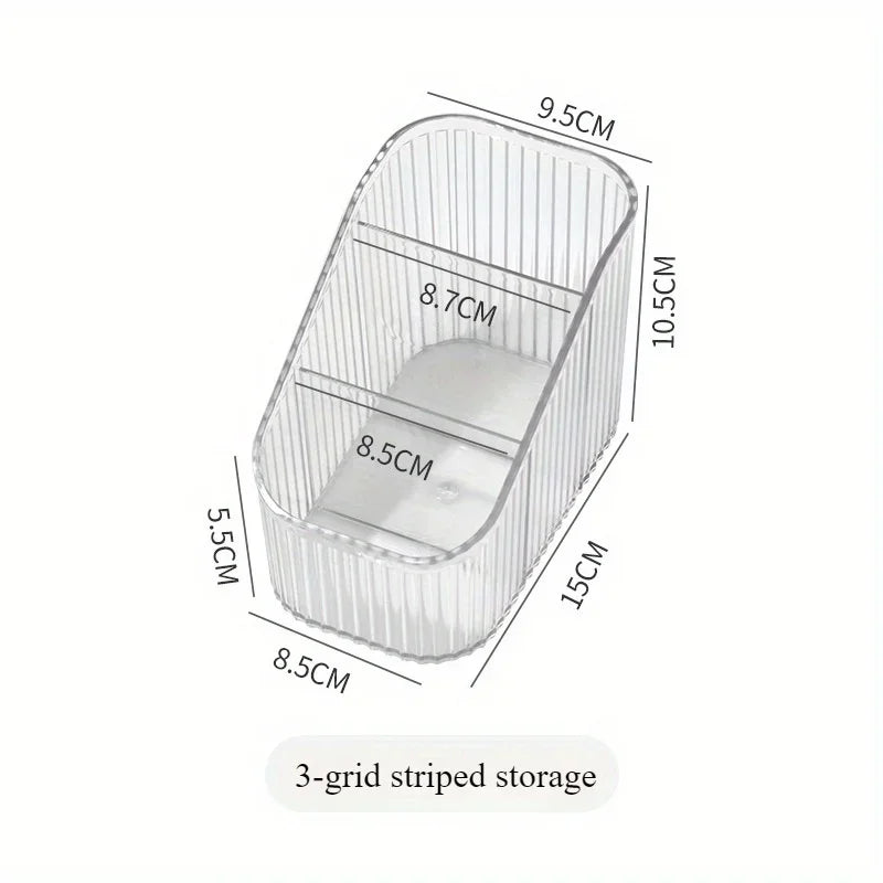 Transparent With Cover Rectangle Vertical Eyelash Extension Tool Storage Box Glue Tweezer Holder Makeup Organizer Viralgem Store