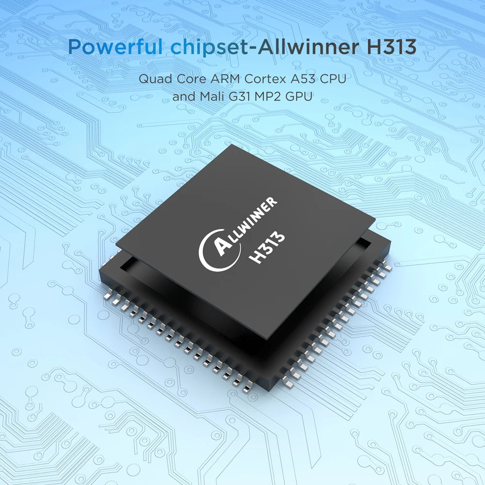 Tanix TX1 Android 10 TV Box 2.4G WIFI 4K HDR 3D 8GB 16GB Allwinner H313 Quad Core Global Media Player DC 5V/2A