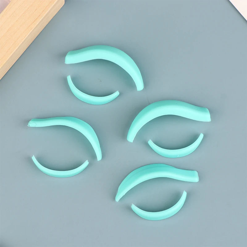 7Pairs Multifunctional Silicone Eyelash Lift Silicone Lash Lift Perm Pads Eyelash Curling Strip Perm Eyelash Molds