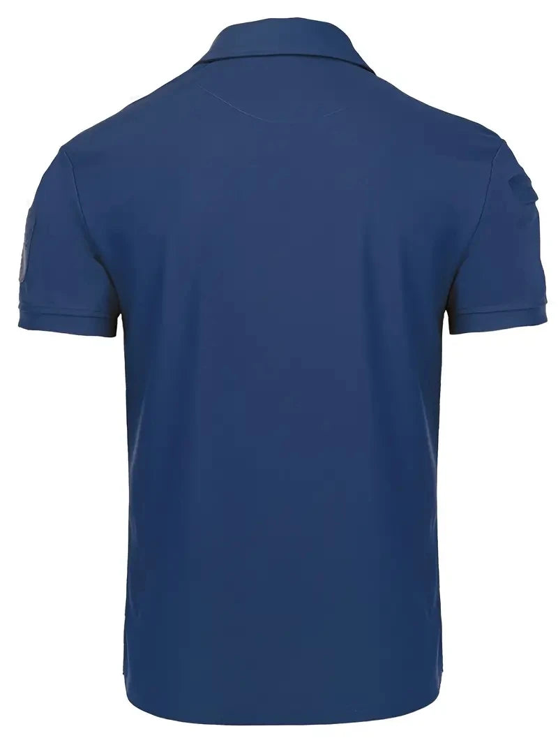 Tactical Military T-shirt Outdoor Breathable Army Combat T Shirt Quick Dry Hunting Camping Hiking Fishing Lapel Polos Tee Tops Viralgem Store